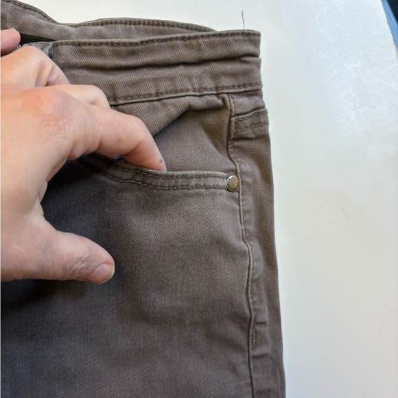 Buffalo David Bitton Brown Skinny High waist cotton blend Jeans women's size 8 - Picture 4 of 11